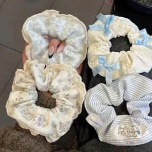 Dây scrunchies Style Hàn Quốc