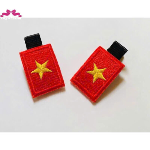 Kẹp tóc lá cờ Việt Nam - Image 3